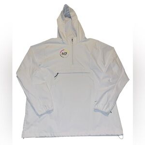Nike N7 White Windbreaker Jacket